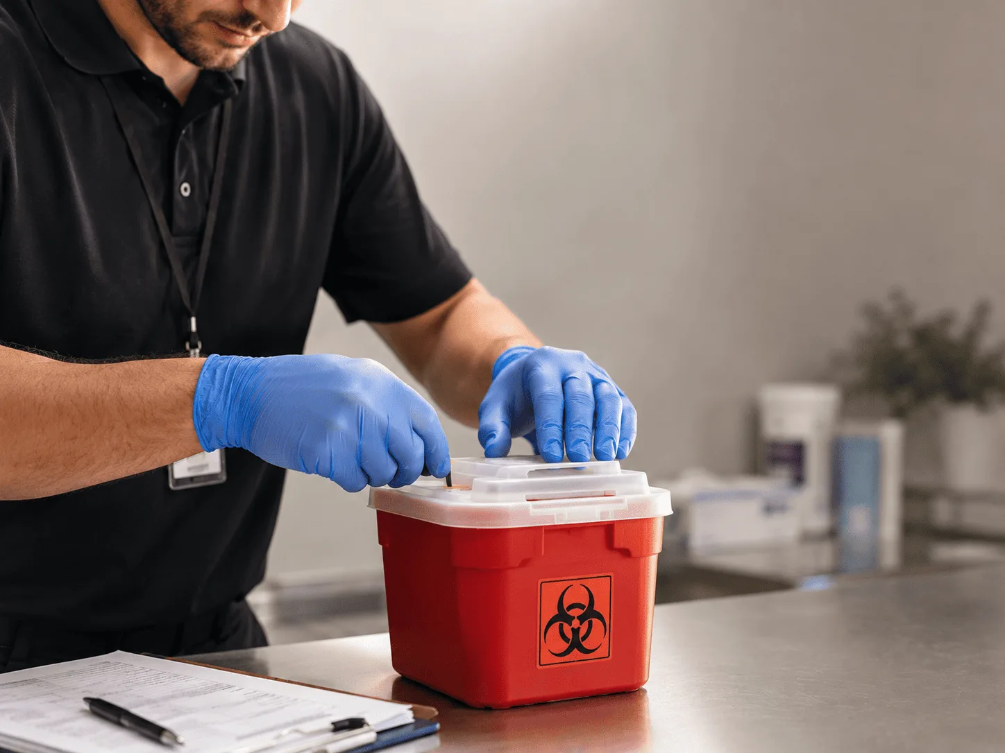 Why choose Sharps Waste Disposal in Antoine, AR